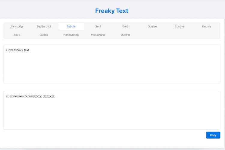 freaky text generator - Freaky Text Generator: Transform your text into ...