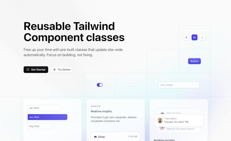 Tailus UI Html