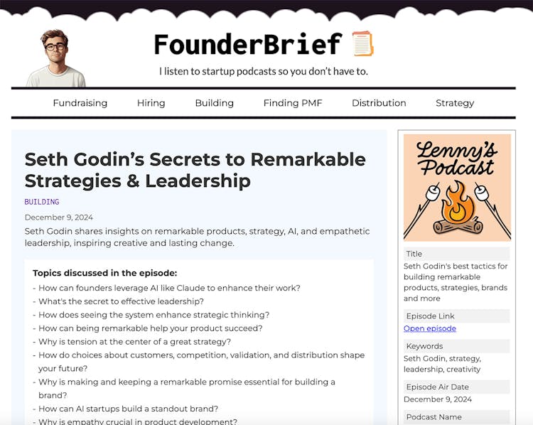 FounderBrief