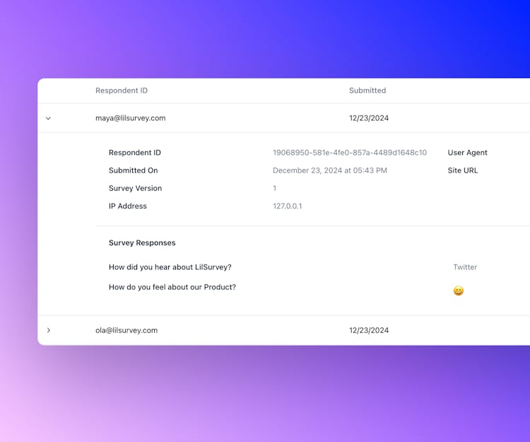 LilSurvey