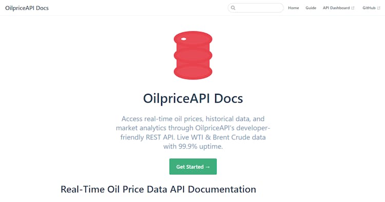 OilPrice API