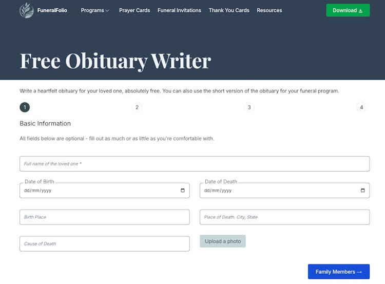 FuneralFolio