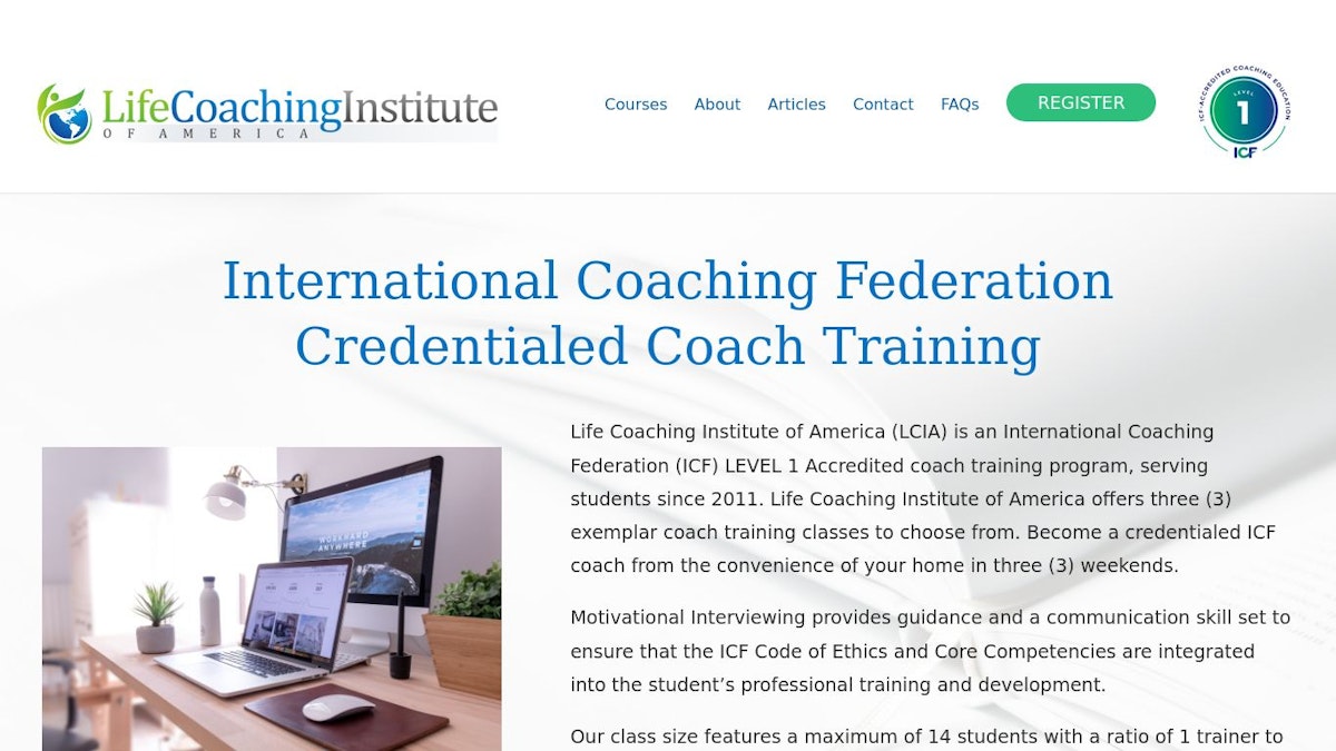 Life Coaching Institute of America life coach website