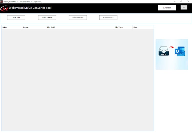 WebbyAcad MBOX Converter Tool
