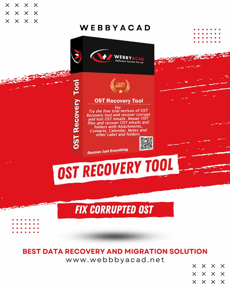 WebbyAcad OST File Recovery Software