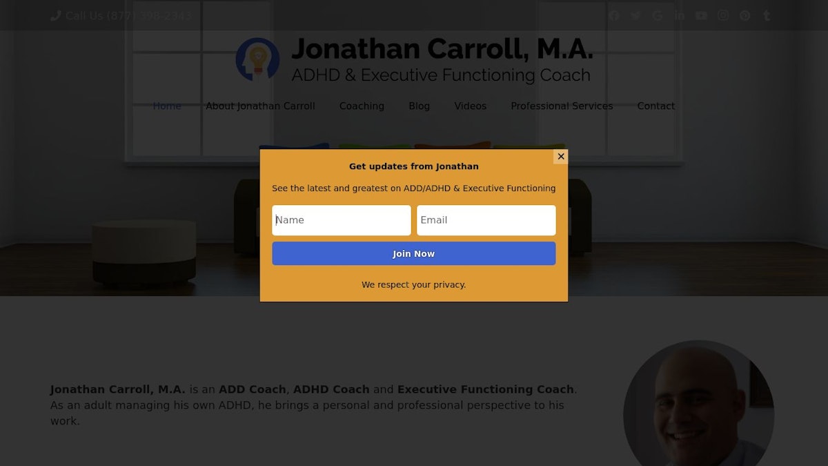 ADHD Coach adhd coach website