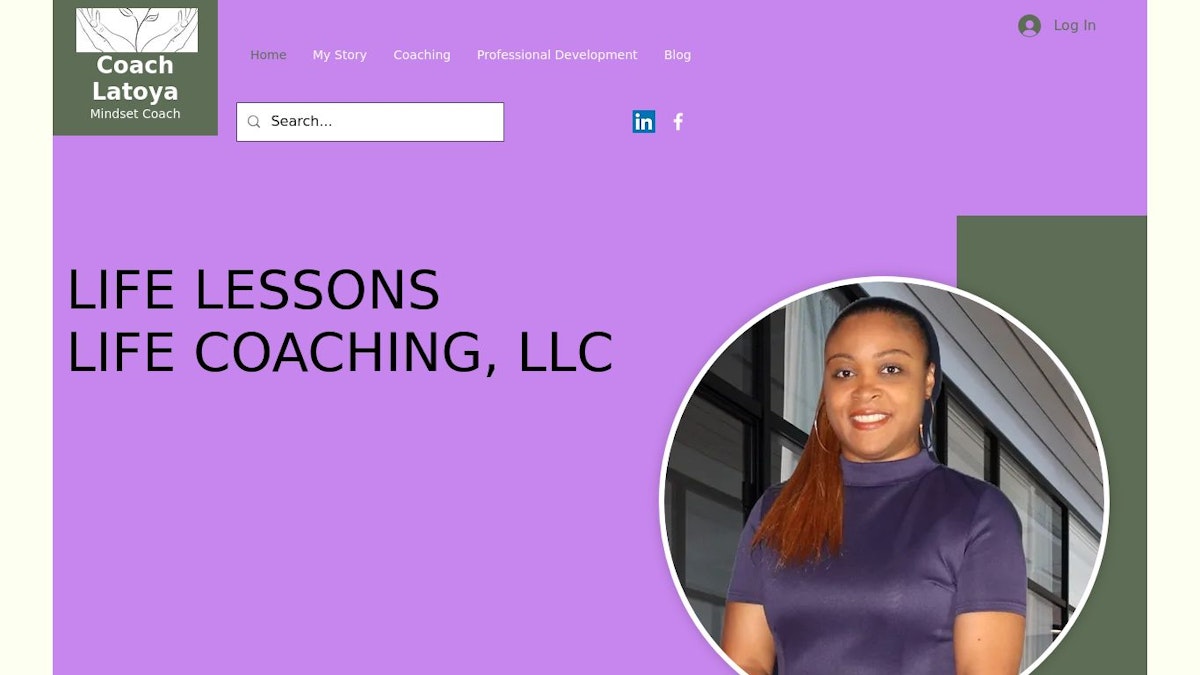 Life Lessons life coach website