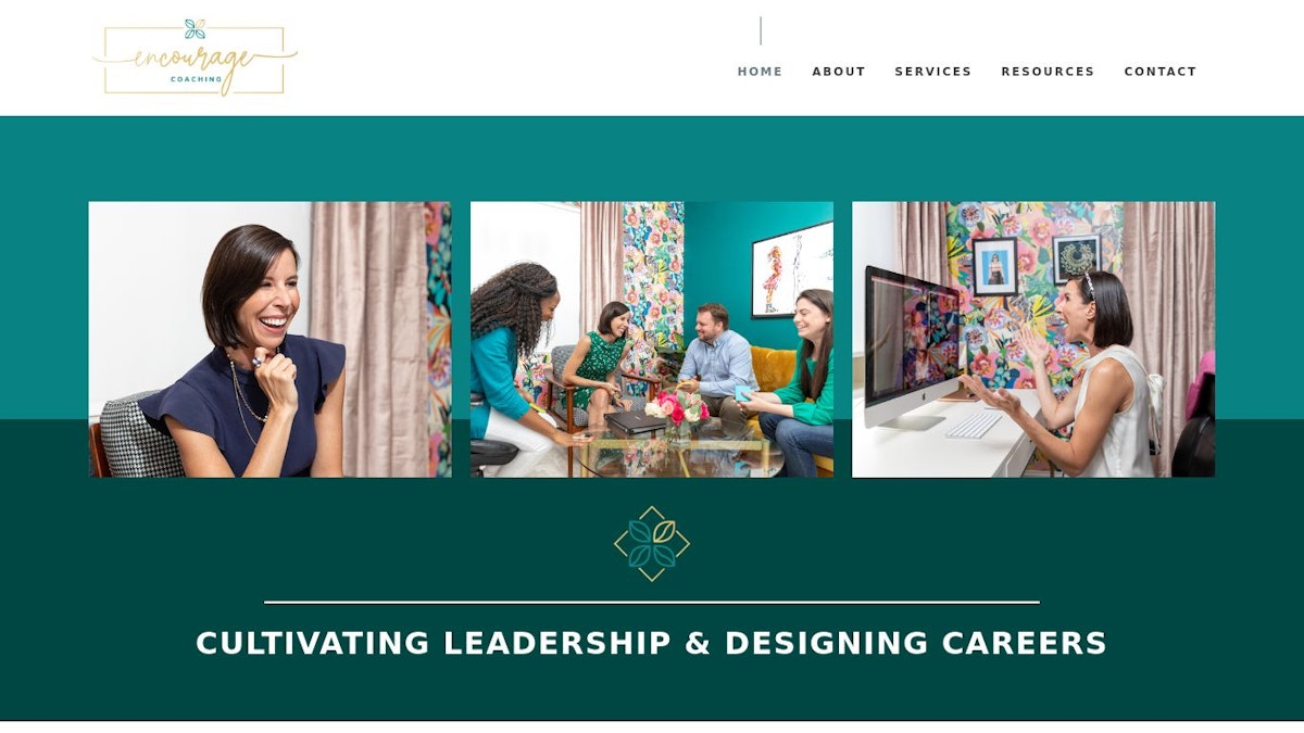 (en)Courage Coaching leadership coach website