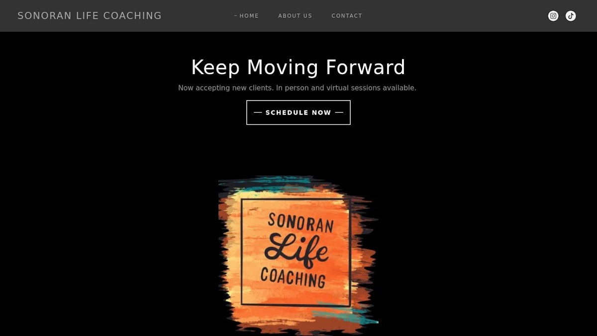 Sonoran Life Coaching life coach website