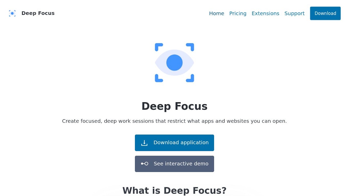 Deep Focus logo