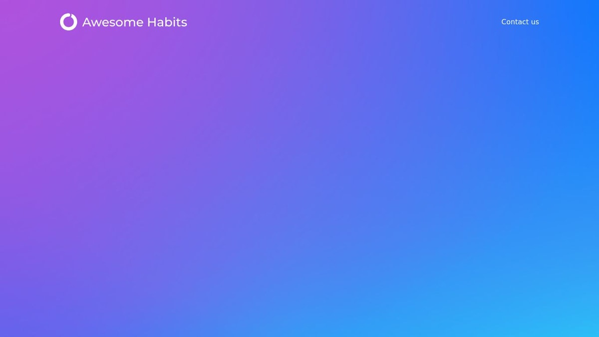 Awesome Habits logo