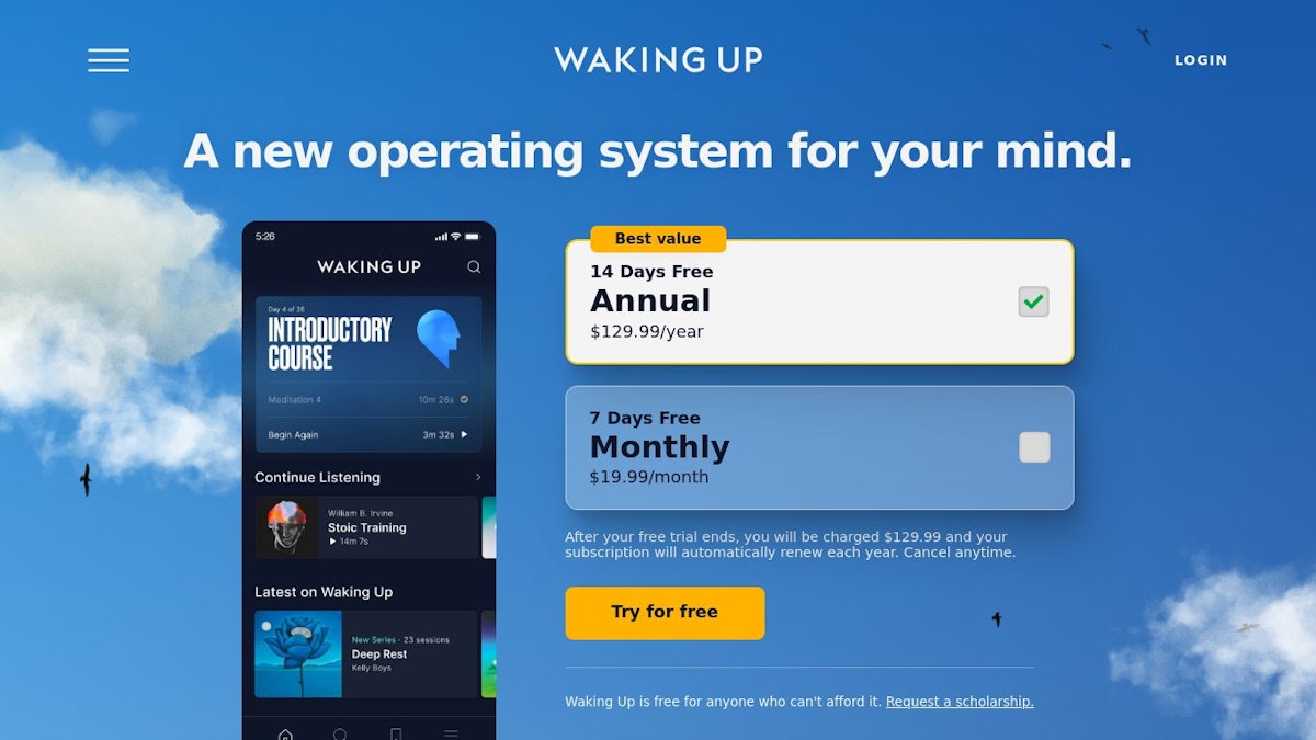 Waking Up logo