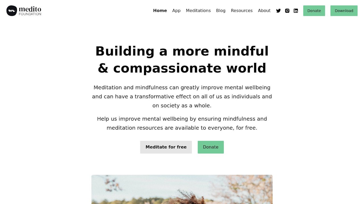 Medito Foundation logo