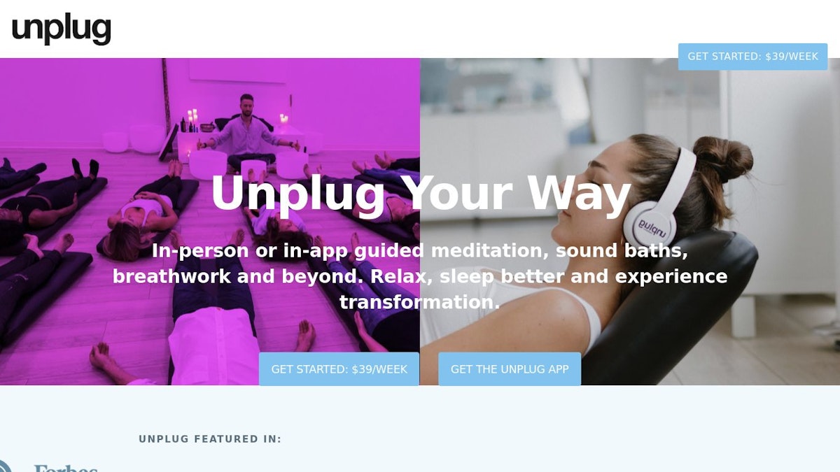 Unplug logo