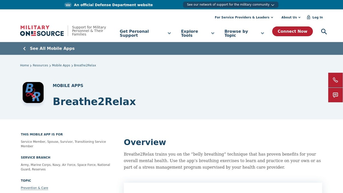 Breathe2Relax logo