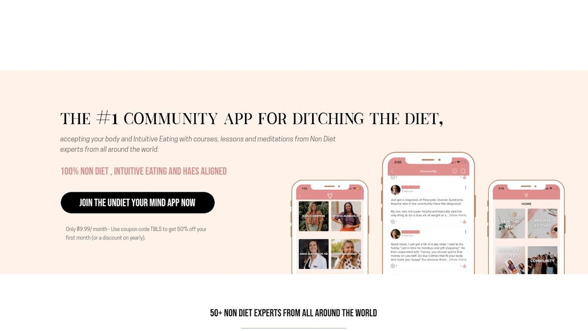 UnDiet Your Mind logo