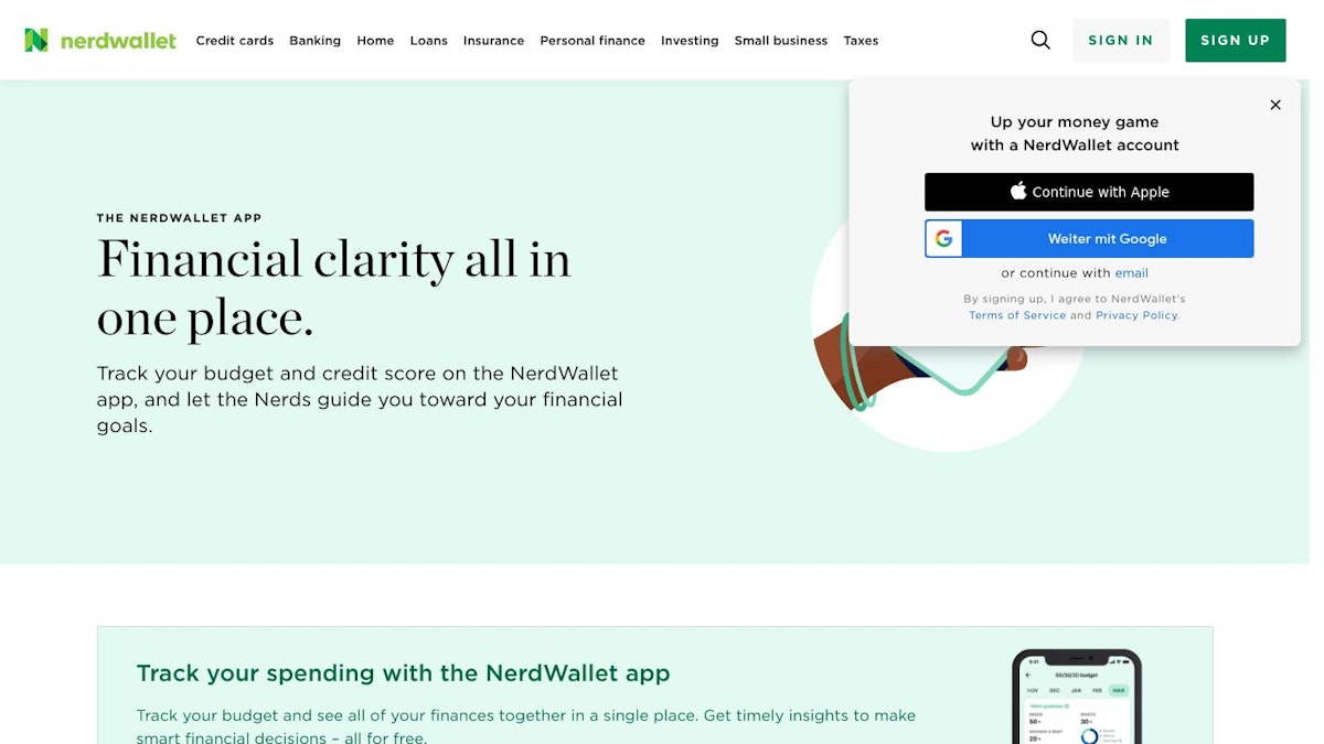 NerdWallet logo