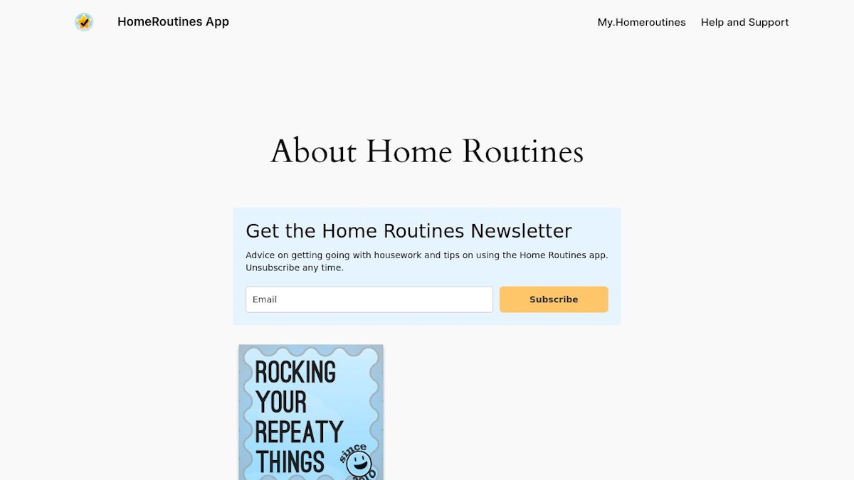 HomeRoutines logo