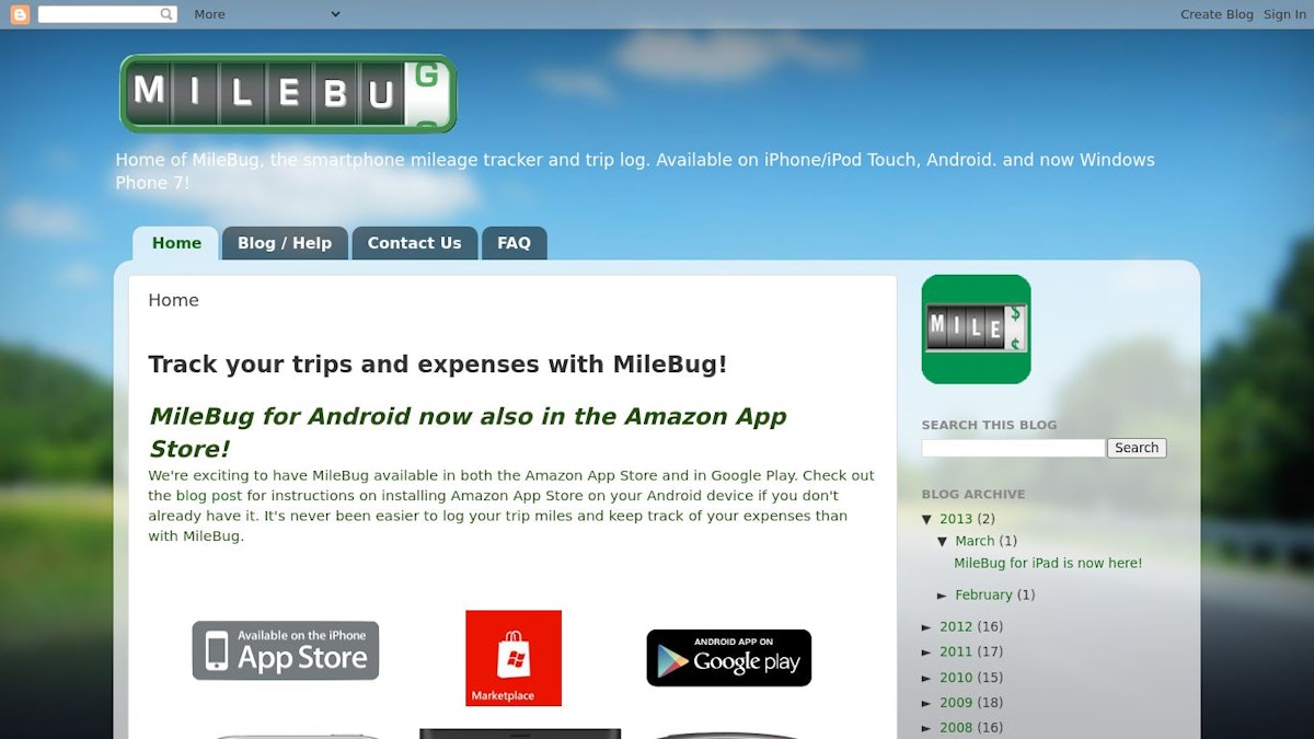 MileBug logo