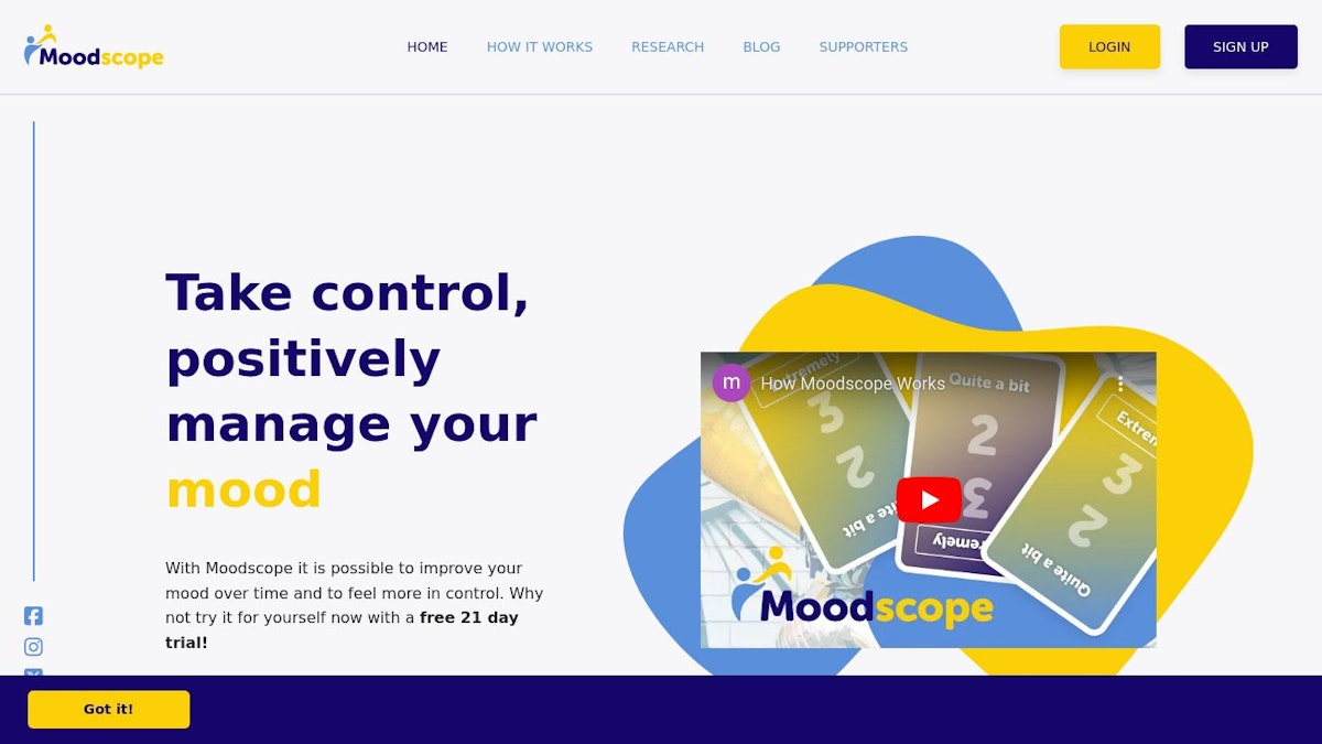 Moodscope logo