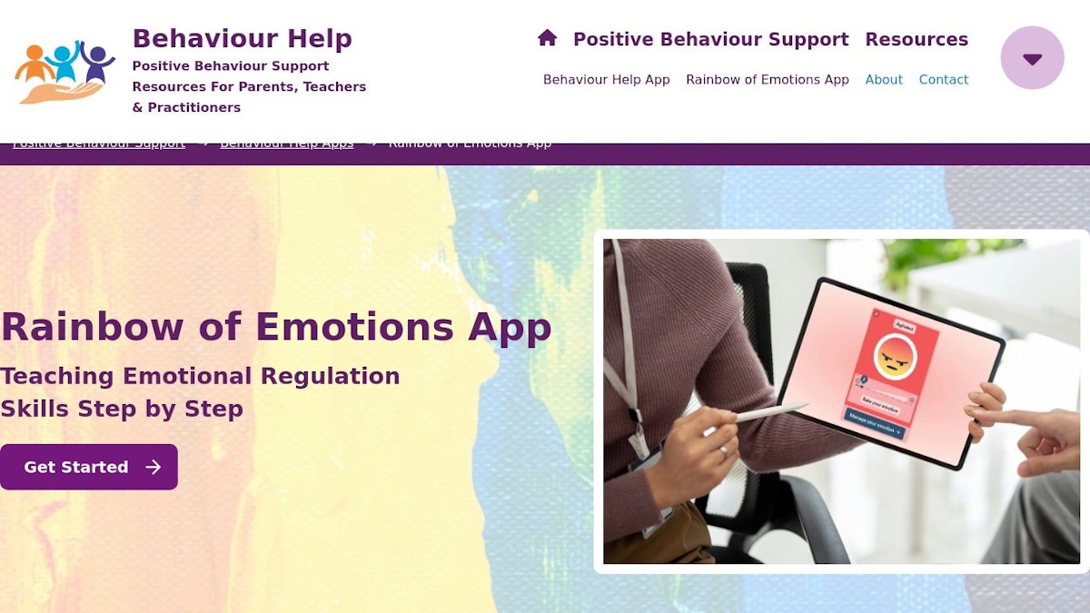 Rainbow of Emotions App logo