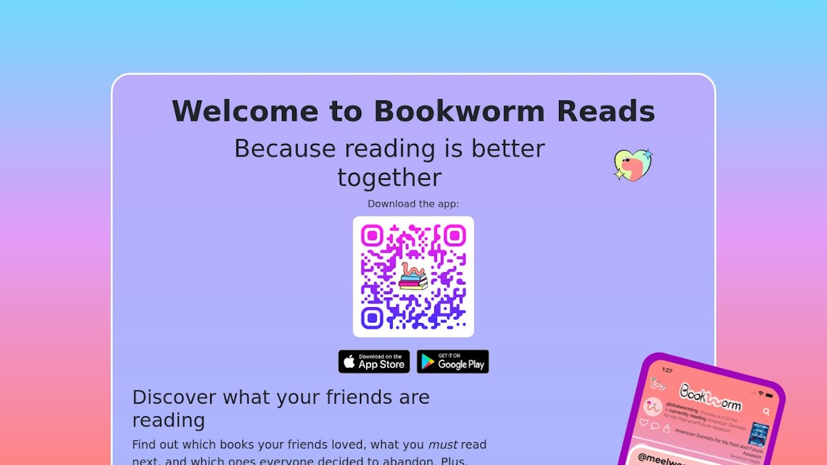 Bookworm logo