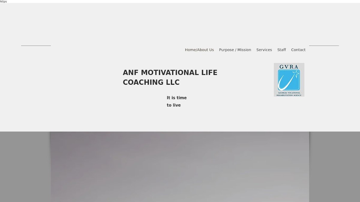 ANF life coach website
