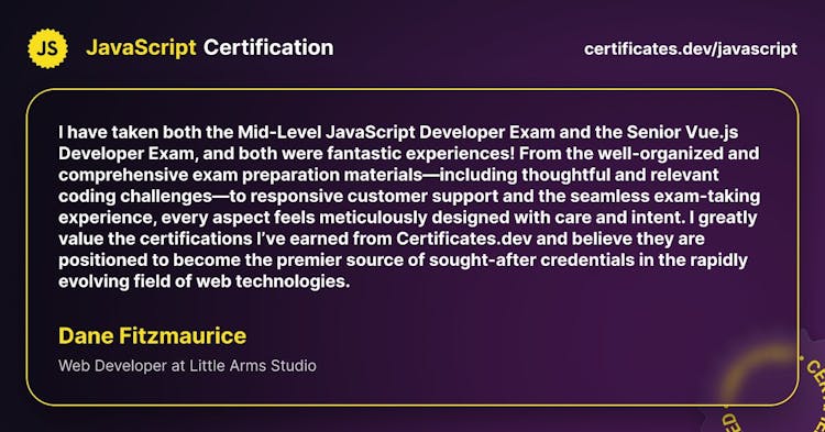 Certificates.dev