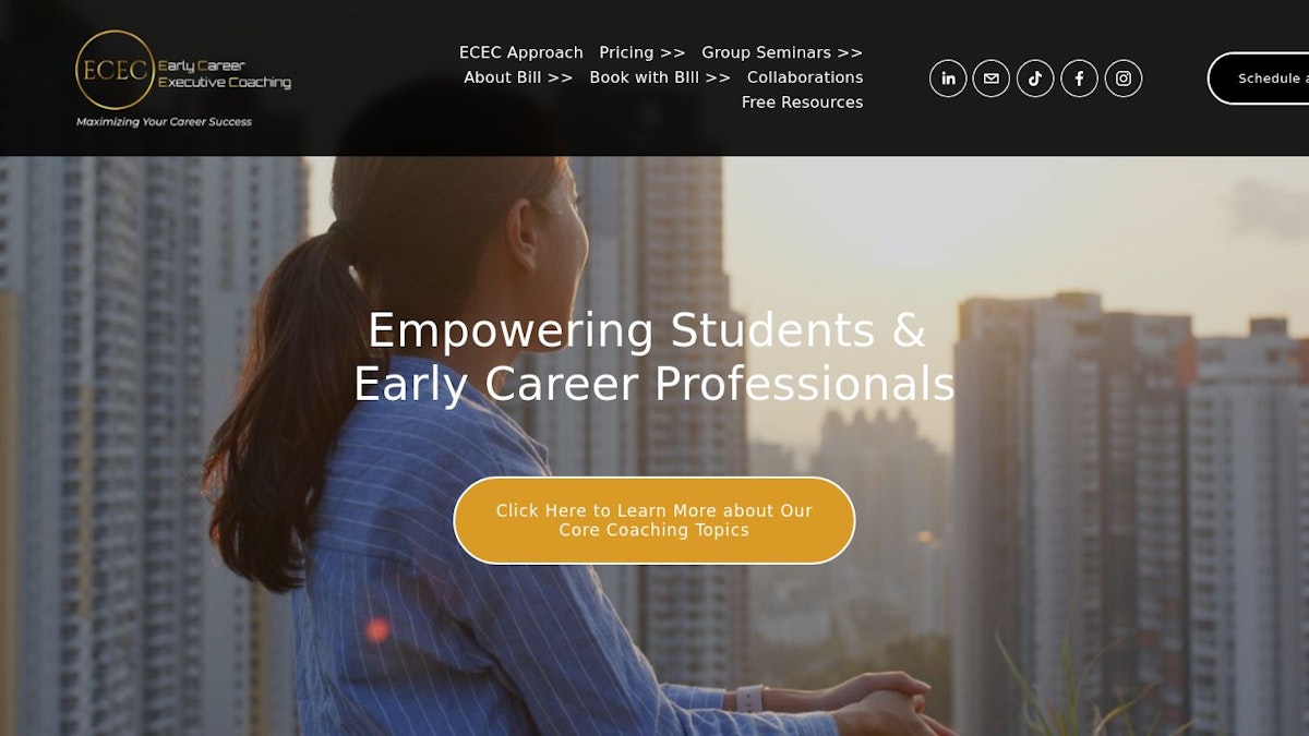 Early Career Executive Coaching executive coach website