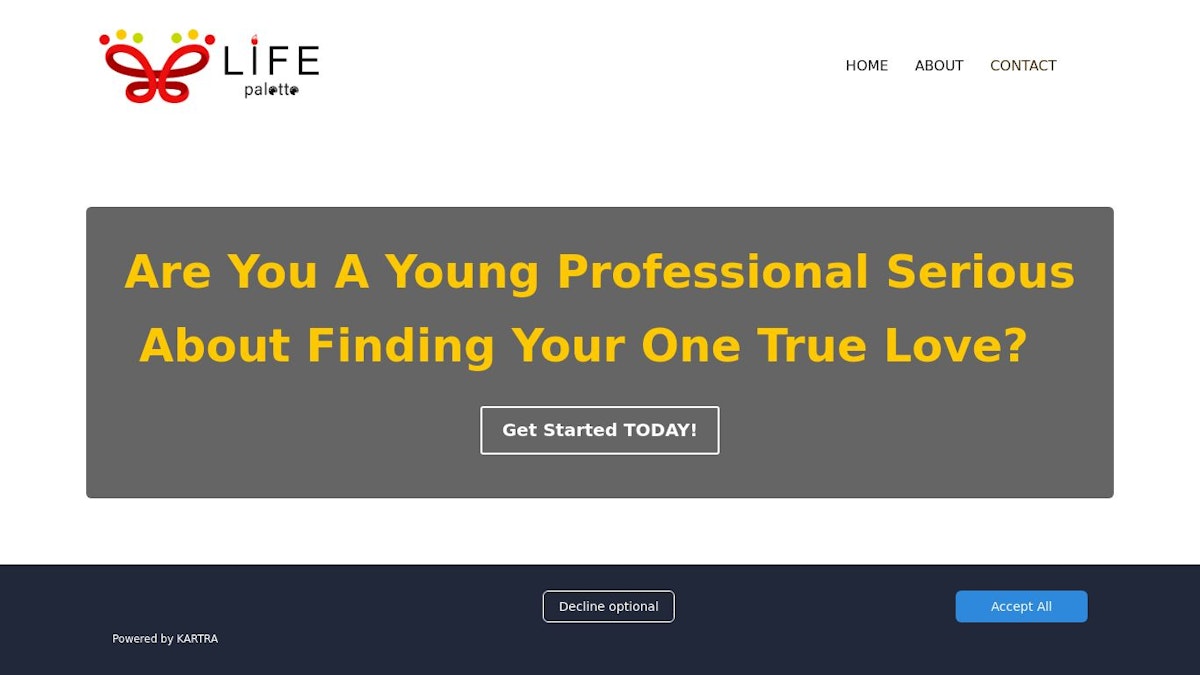 Life Palette relationship coach website