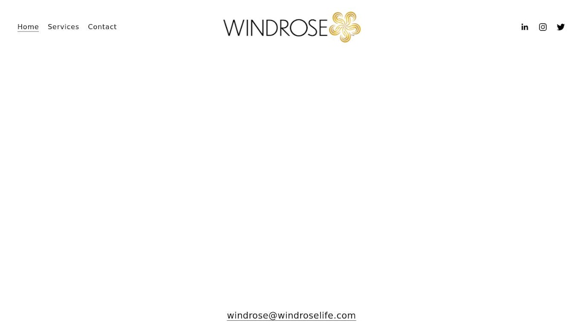 Windrose life coach website