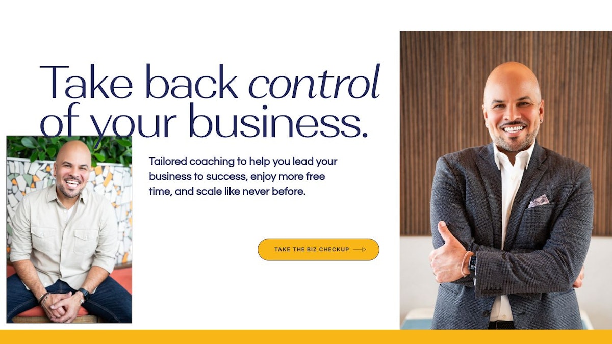Gary Montalvo business coach website
