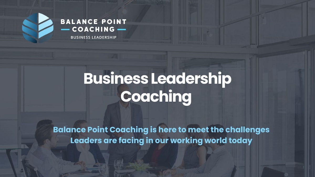 Balance Point Coaching business coach website