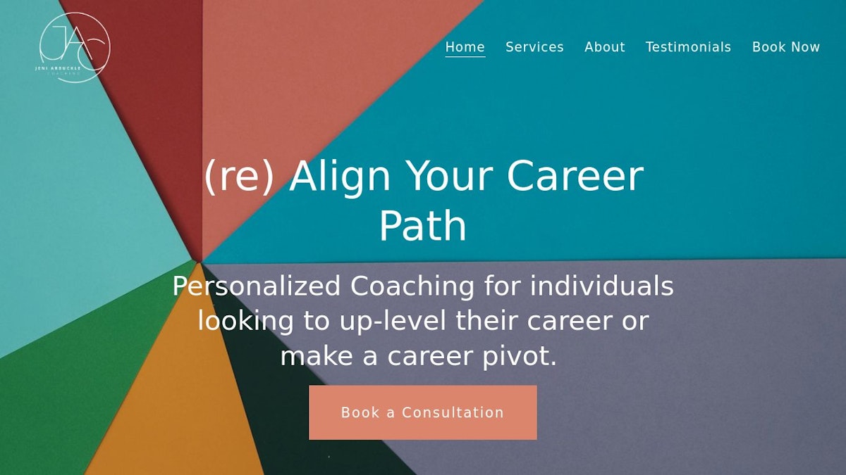 Jeni Arbuckle career coach website