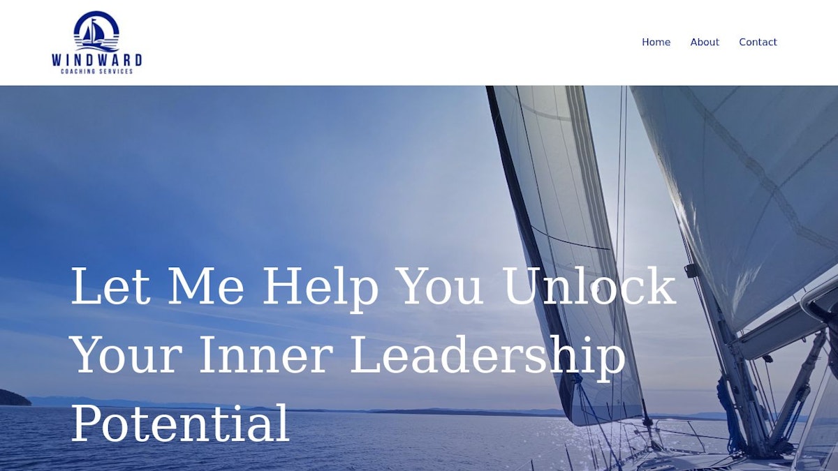 Windward Coaching business coach website