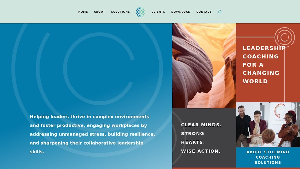 StillMind health coach website