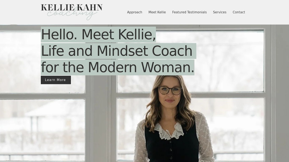 Kellie Kahn executive coach website