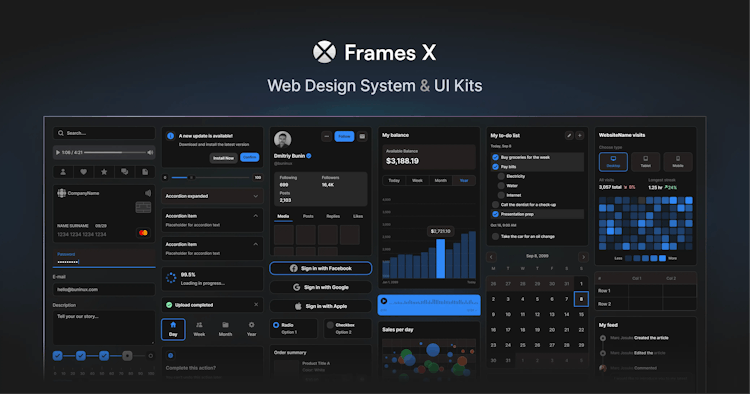 Frames X UI Kit