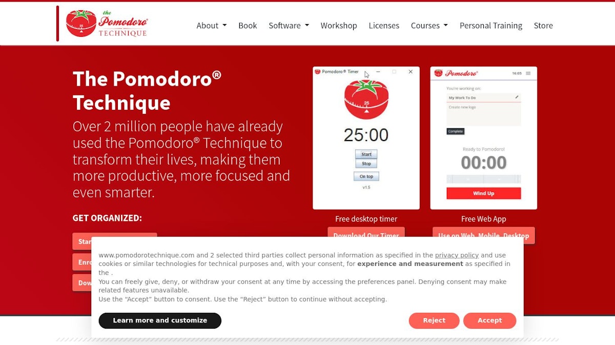 Pomodoro Technique logo