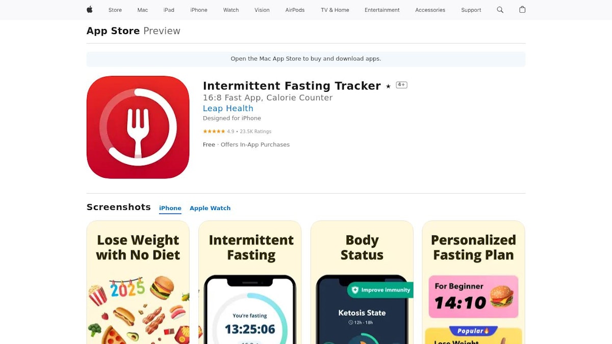 Fasting Tracker logo