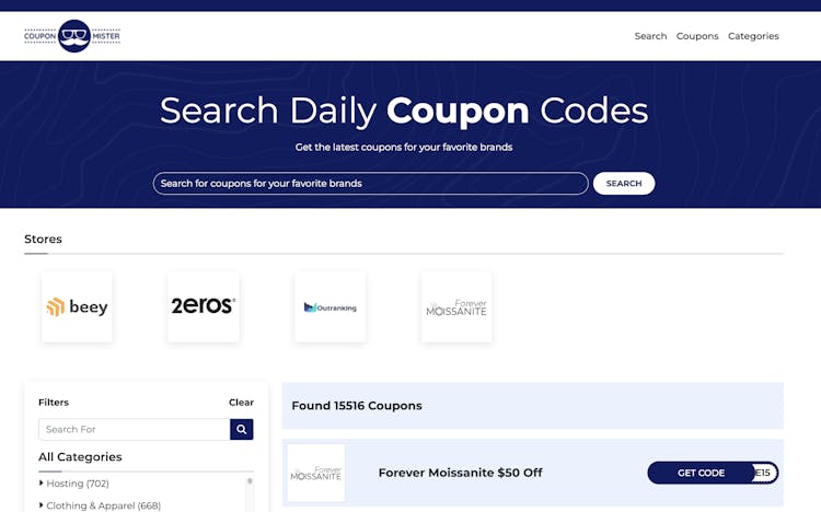 Coupon Mister