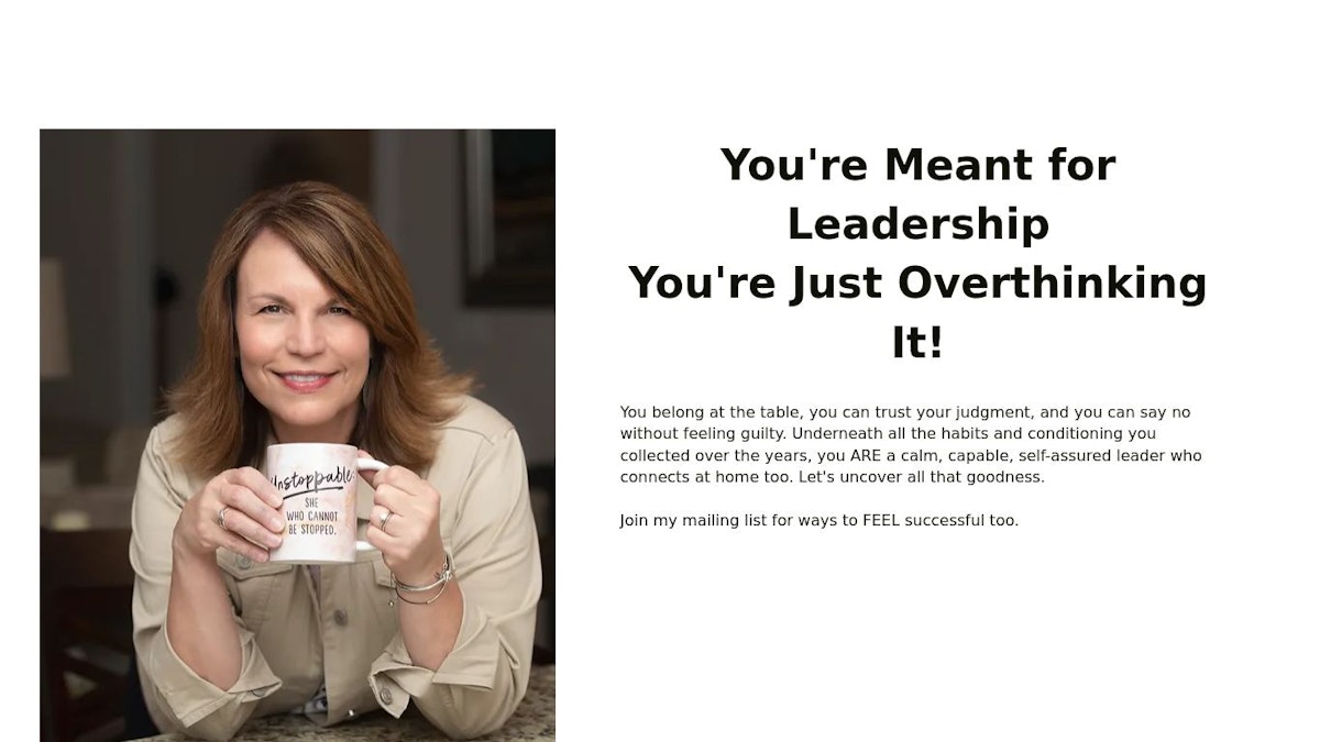 Lisa Stryker life coach website