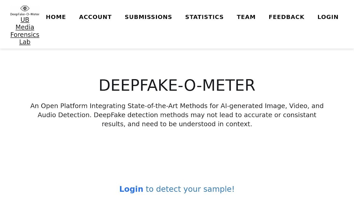 DeepFake-o-meter logo