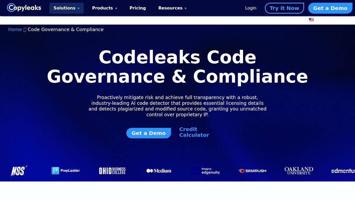 Copyleaks Codeleaks logo