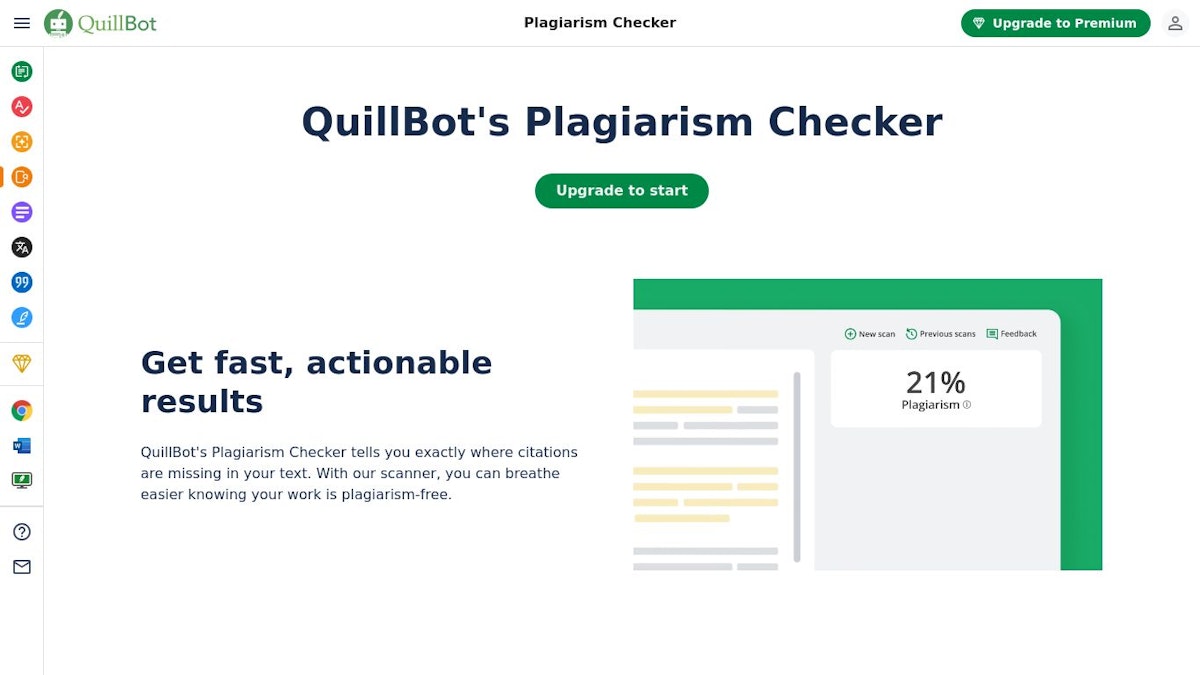 QuillBot Plagiarism Checker logo