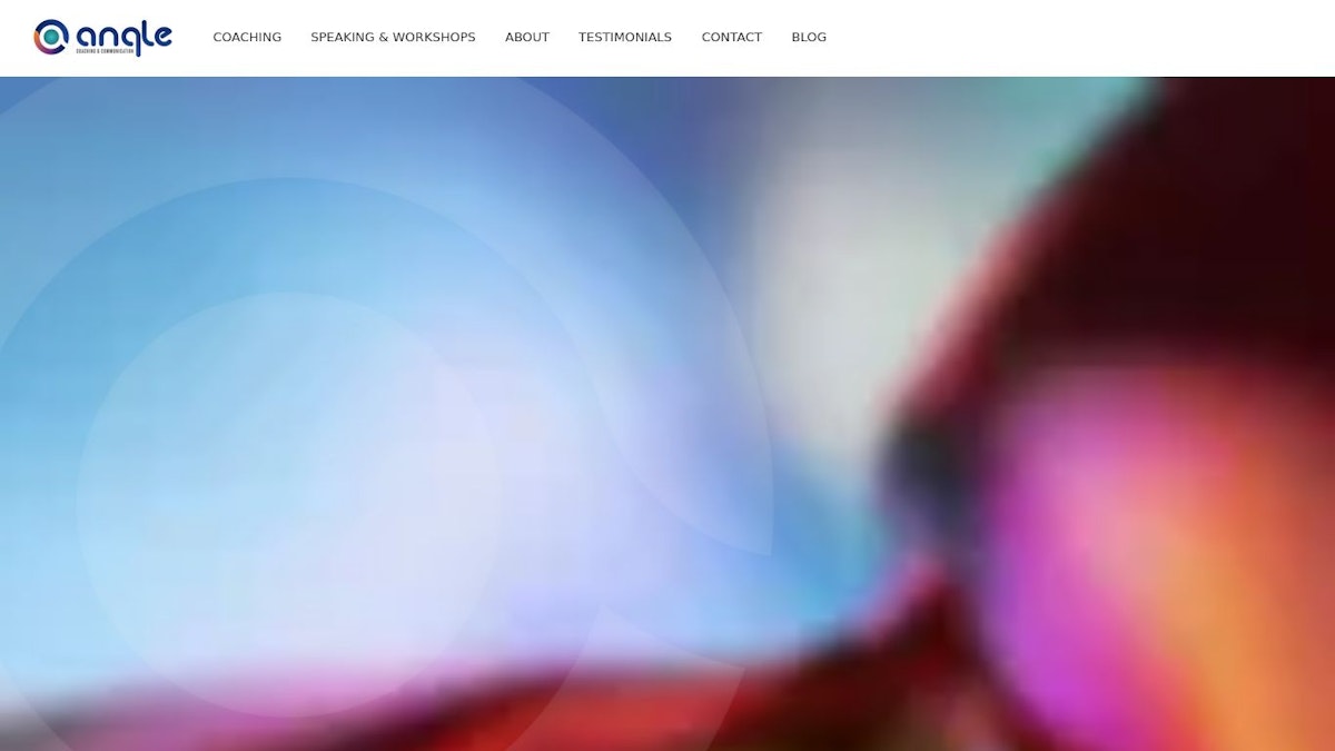 Angle executive coach website