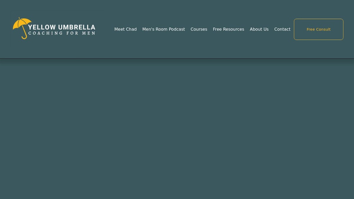Yellow Umbrella executive coach website