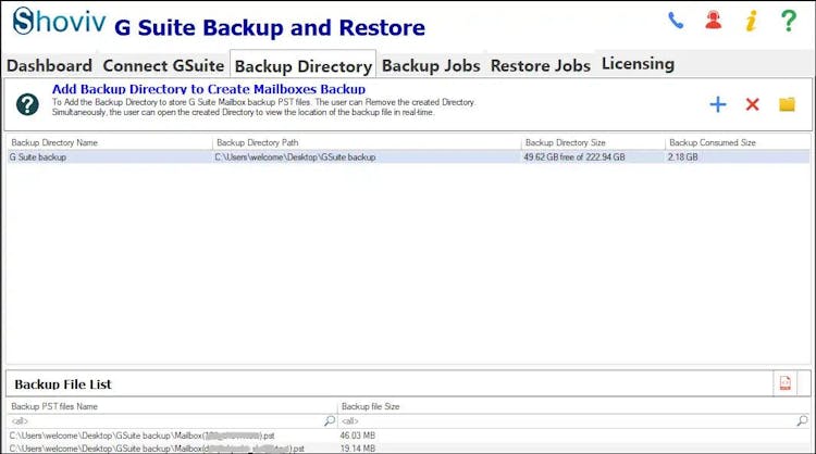 Shoviv Google Workspace Backup and Restore Software