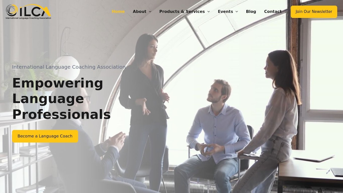 ILCA life coach website