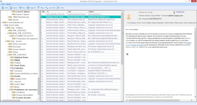 Softaken OST to PST Converter